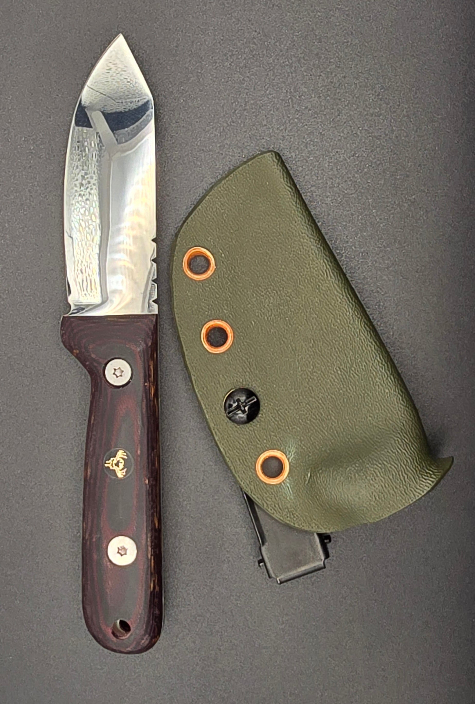 The Bruiser — EDH Variant (Nitro-V / Red Micarta)