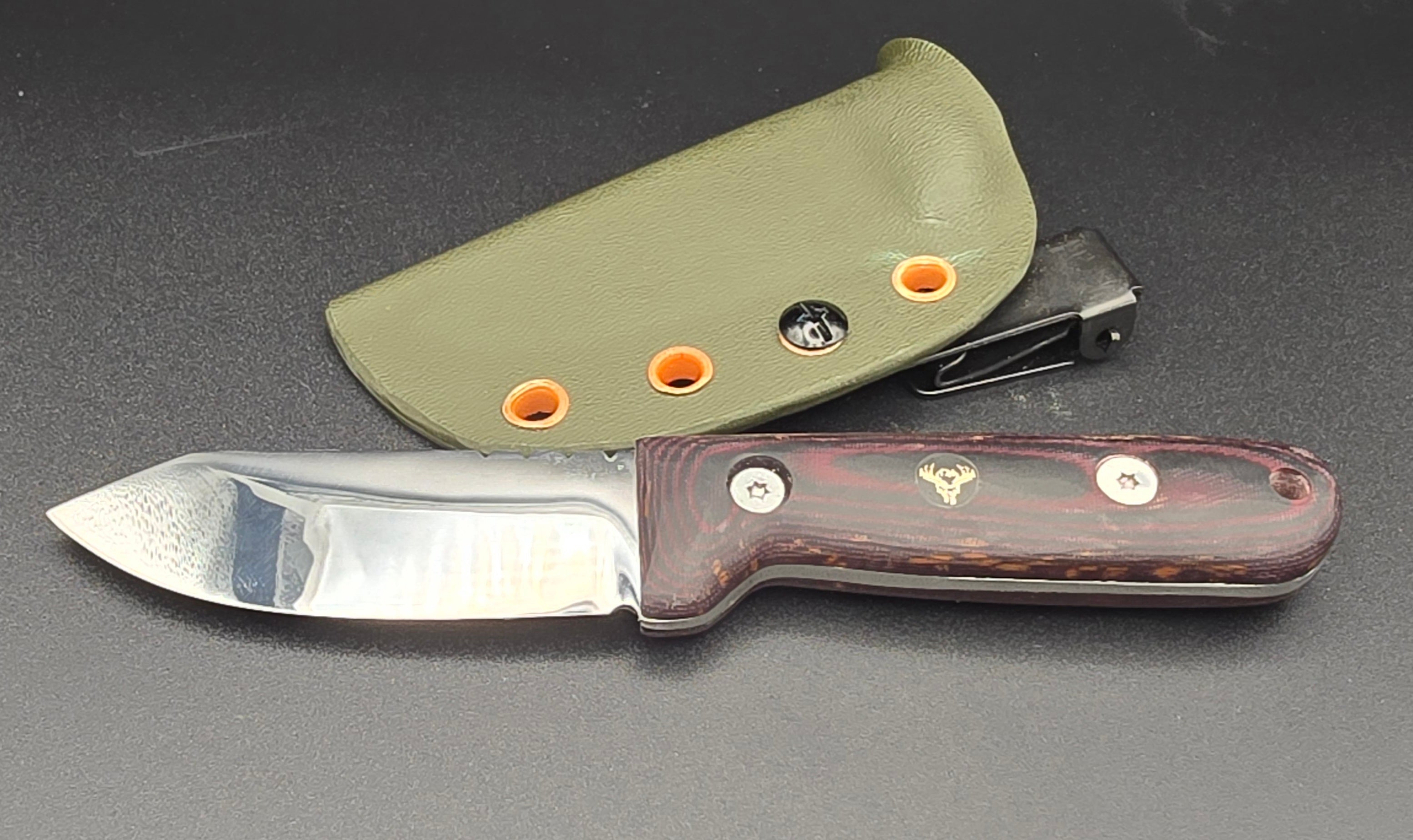 The Bruiser — EDH Variant (Nitro-V / Red Micarta)
